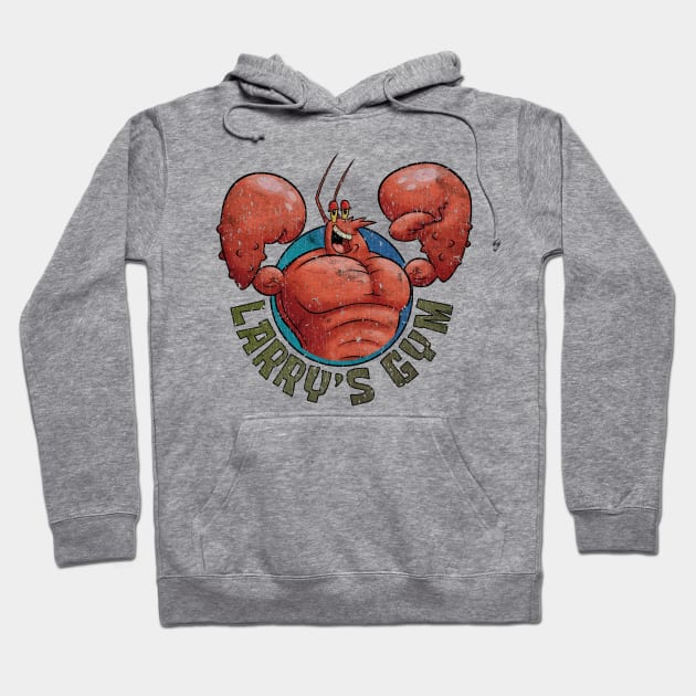 Larry's Gym Bikini Bottom Vintage Hoodie by RASRAP